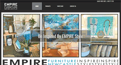 Desktop Screenshot of empirefurniturenewcastle.com.au